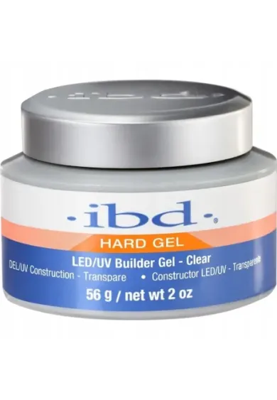 IBD HARD GEL ŻEL BUDUJĄCY CLEAR LED/UV 56g.